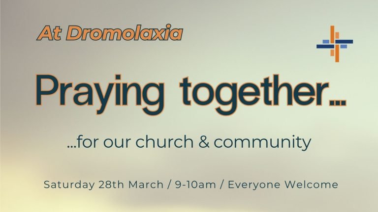 Prayer Meeting Saturday 28th March 2026 9-10am