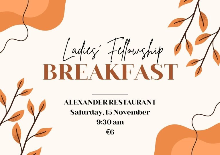Ladies Fellowship Breakfast.