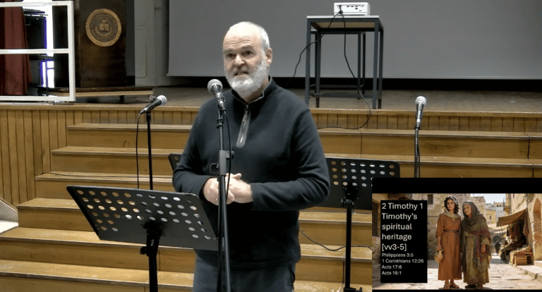 Catchup – watch our latest service.