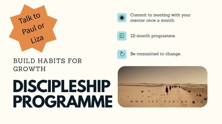 Become a disciple of Jesus with LCC