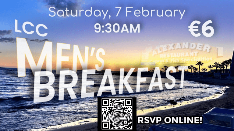 Men’s Breakfast 7th Feb 9:30am
