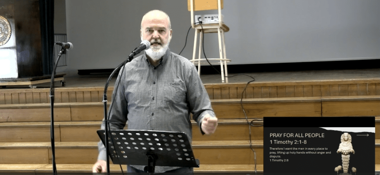 Catchup – watch our latest service.