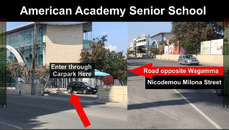 We are in the American Academy Senior School Hall.