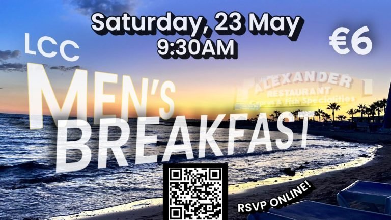 Men’s Breakfast 23th May 9:30am