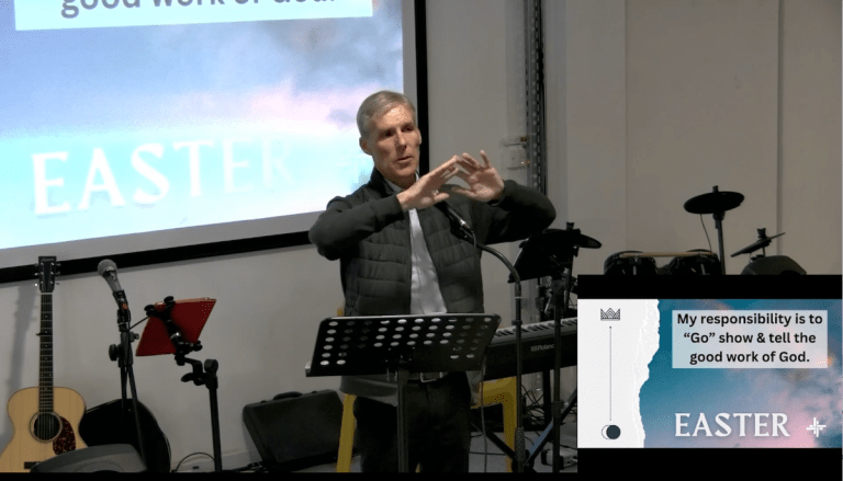 Catchup – watch our latest service.