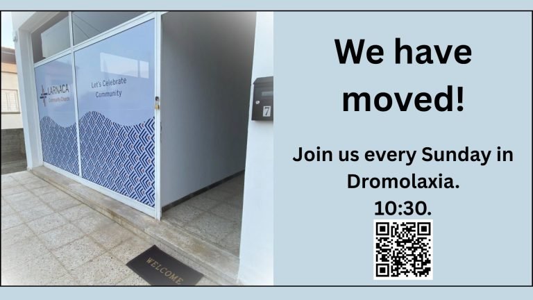 Welcome to Larnaca Community Church – A friendly, English‑speaking Christian church serving Larnaca and the surrounding area.