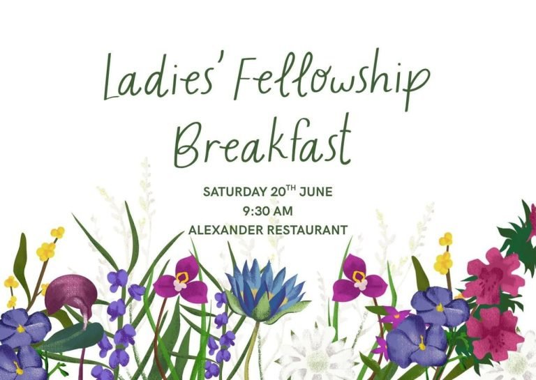 Ladies Fellowship Breakfast. 16th May